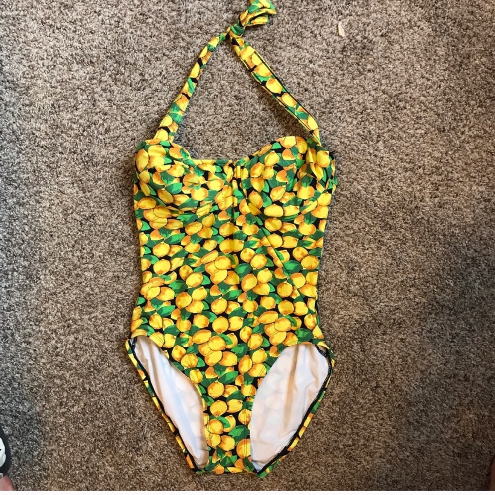 Ann Taylor Lemon Swimsuit 🍋